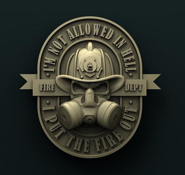 FIREFIGHTER 3D STL 3DWave